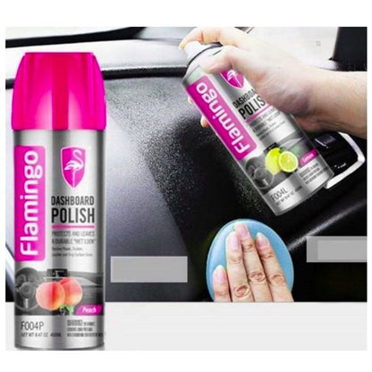 Flamingo Dashboard Polish, for Car, Motorbike, Leather, Plastic, Rubber & Wood