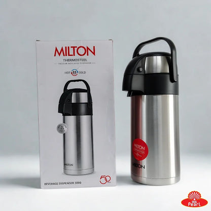 Milton Premium Range of Stainless Steel Airpot Vacuum flask and Dispenser