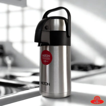 Milton Premium Range of Stainless Steel Airpot Vacuum flask and Dispenser