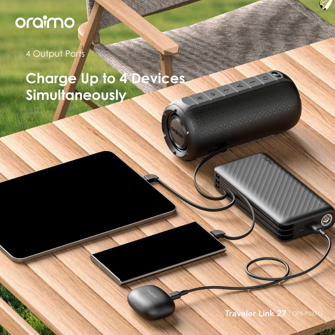 oraimo Traveler 27000mAh 12W Power Bank