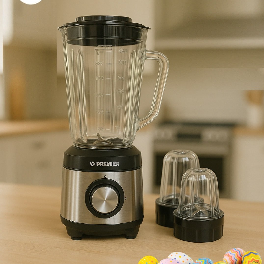 Premier 600 Watts 3 Speed Premier 3-In-1 Juice Blender 1.8 Ltrs Capacity