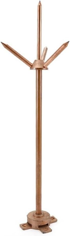 Copper Lightning Arrestor Rod for Industrial Buildings, House Roof, School, Hospital