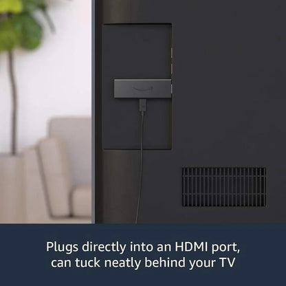 Amazon Fire TV Stick - Supports Wi-Fi 6, Alexa Voice, Remote (includes TV controls)
