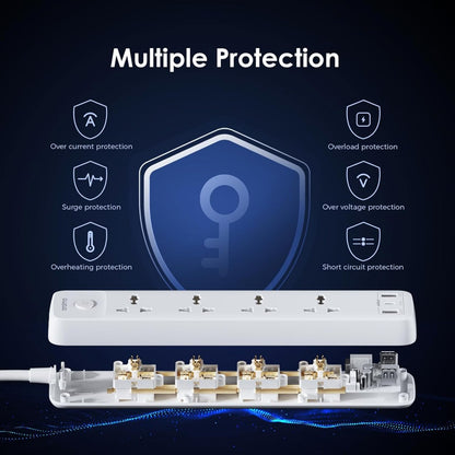 Oraimo PowerHub2 Power Strip 2500W Extension Board with USB C Ports