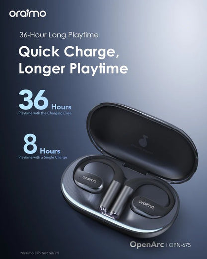 Oraimo OpenArc Open-Ear Wireless Earphones OPN-675 Earbuds