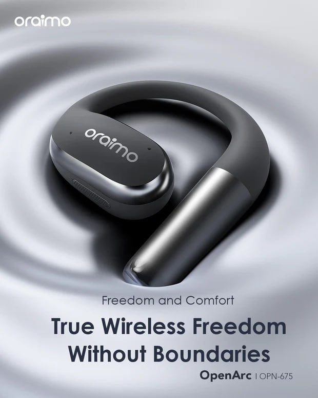 Oraimo OpenArc Open-Ear Wireless Earphones OPN-675 Earbuds