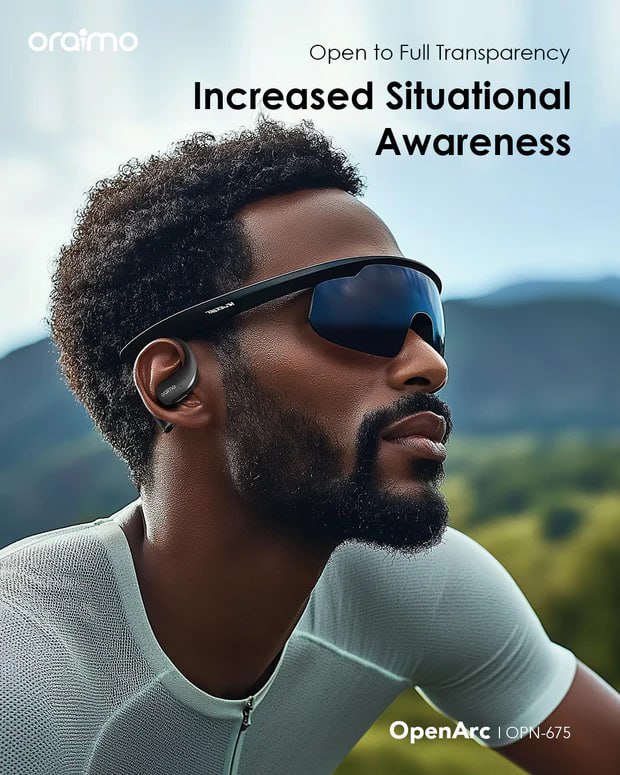 Oraimo OpenArc Open-Ear Wireless Earphones OPN-675 Earbuds