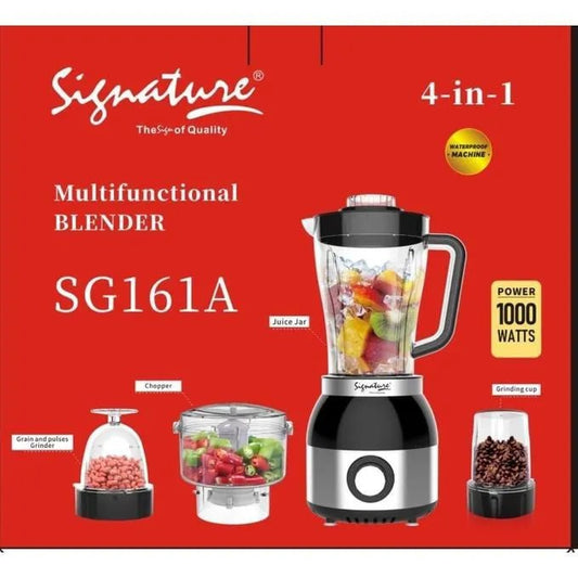 Signature 4 in1 Blender, Chopper and Grinder