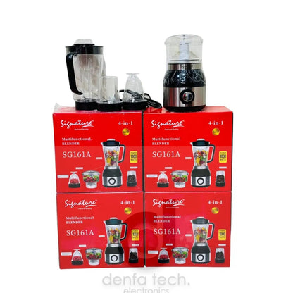 Signature 4 in1 Blender, Chopper and Grinder
