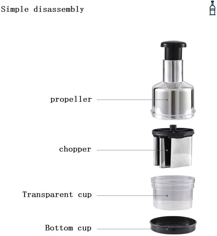 Multi-Function Manual Onion Chopper Garlic Crusher, Chopper, Multi-Function Kitchen Supplies