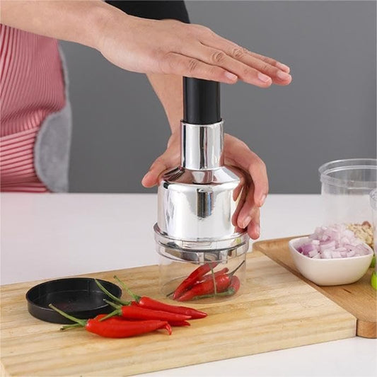 Multi-Function Manual Onion Chopper Garlic Crusher, Chopper, Multi-Function Kitchen Supplies