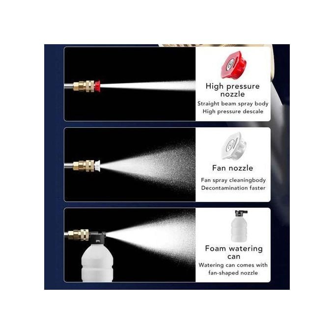 Cordless High Power Wireless Convenient Electric Car Wash Gun Washing Machine