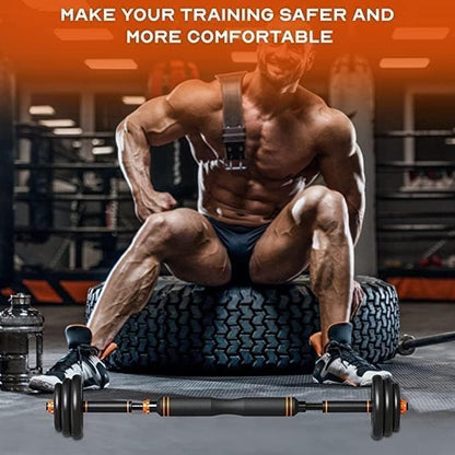 6-In-1 Dumbells With A Barbell And Kettlebells - Ultimate Home Gym Solution