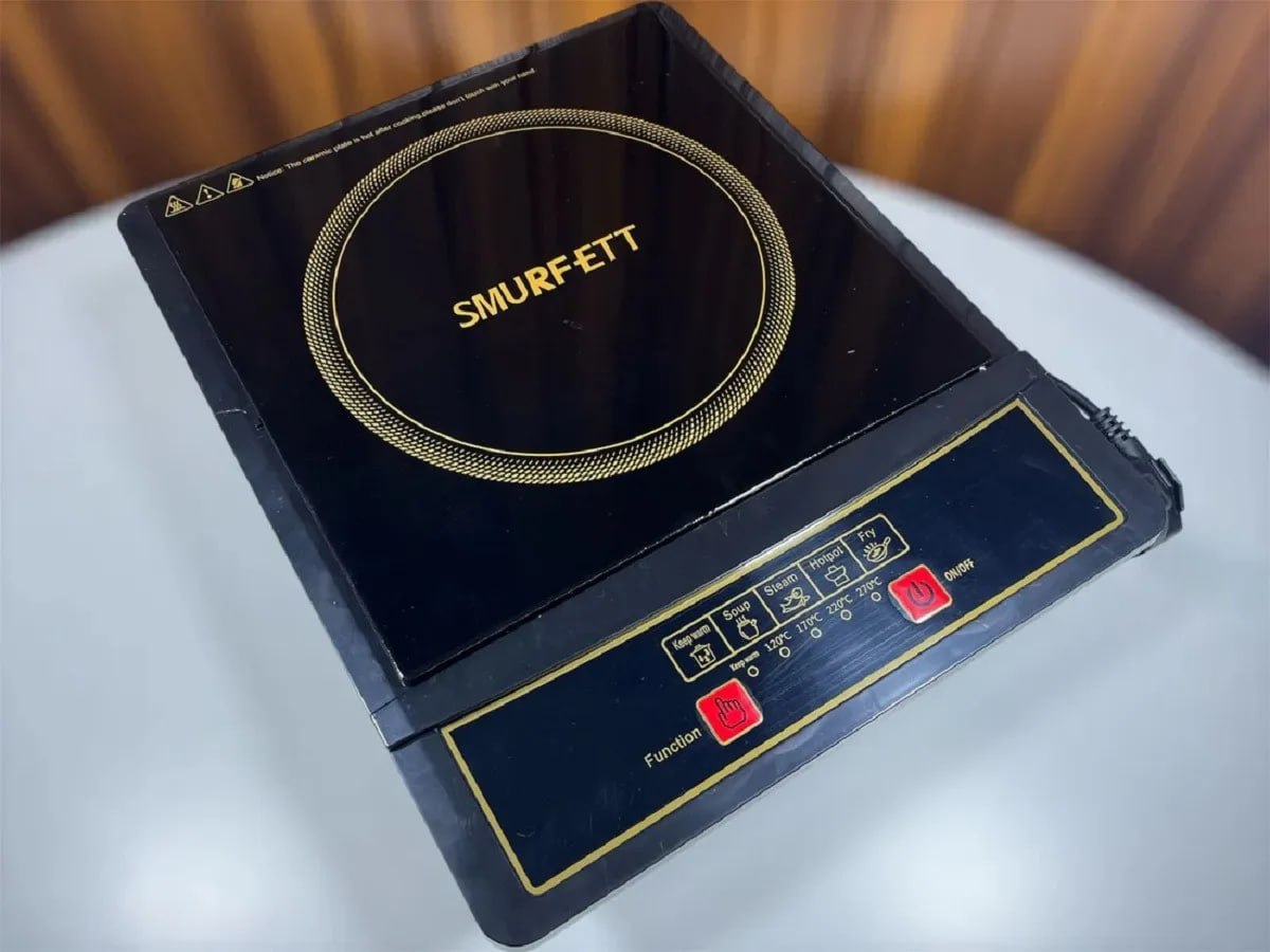 Smurfet Single Digital Plate Induction Cooker 2200w Black