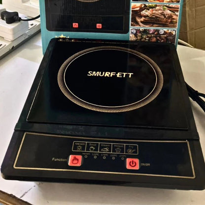 Smurfet Single Digital Plate Induction Cooker 2200w Black