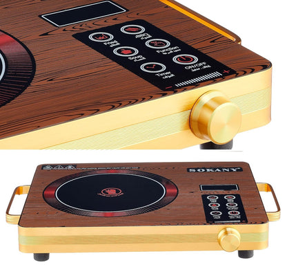 Sokany Tabletop Portable Infrared Electric Stove With Digital Timer