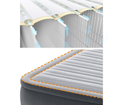 Dura-Beam Deluxe Series Comfort-Plush High-Rise Air Mattress Queen 203 x 152 x 56 cm