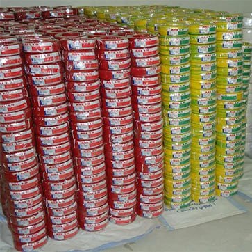 Single Core Electrical Copper Cable Wire for Home, Office, Industial, Electrical Uses etc - 90 Meter