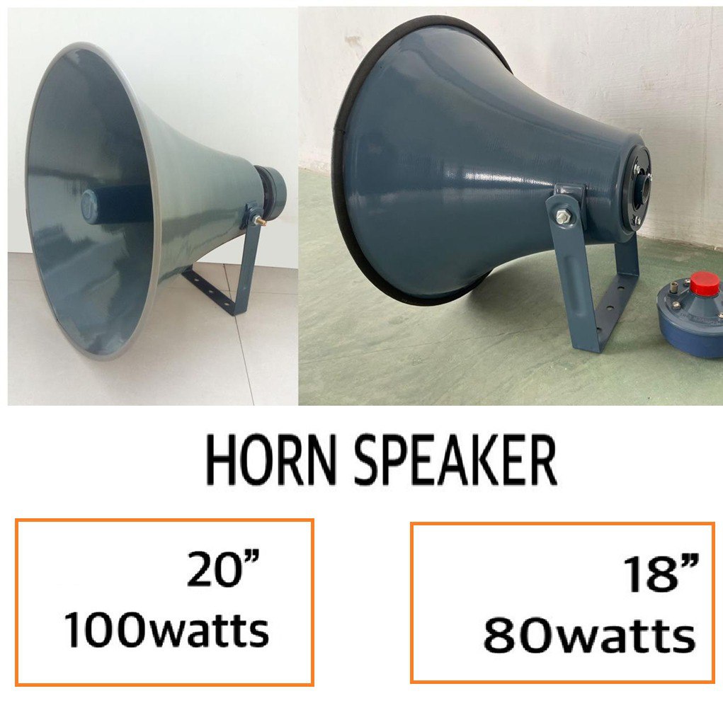 Premier Horn Speaker – High-Power Drive | Clear & Powerful Sound for PA & Events