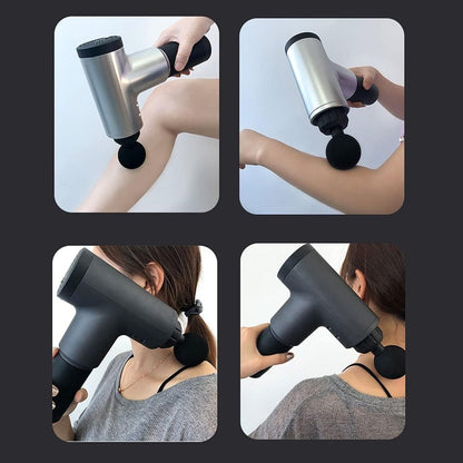 Physiotherapy Muscle Massage Gun - Health Massage Deep Relaxation Device High Frequency Vibration Impact Fascia Gun