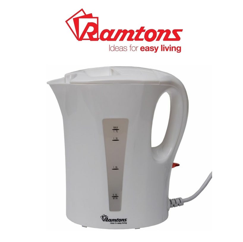 Ramtons Corded Electric Kettle 1.7 Ltrs Capacity 1YR Warranty