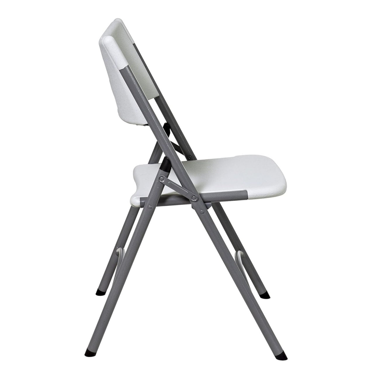 Home and Office Star Multi-Purpose Sqaured Folding Chair with Grey Accents