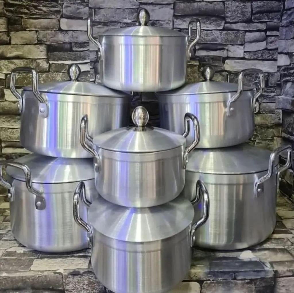 Tornado Stainless Aluminium Cookware 14 PCs Sufuria Set