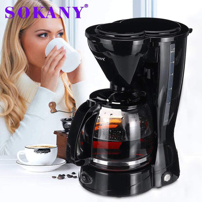 Sokany Coffee Maker - 1.5 L,12 Cups, Coffee Machine