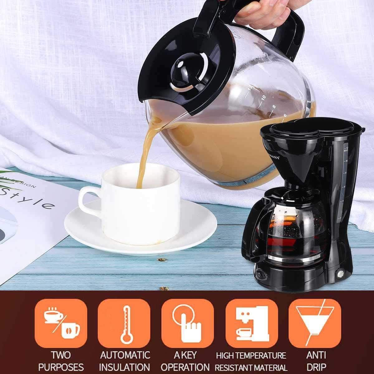 Sokany Coffee Maker - 1.5 L,12 Cups, Coffee Machine