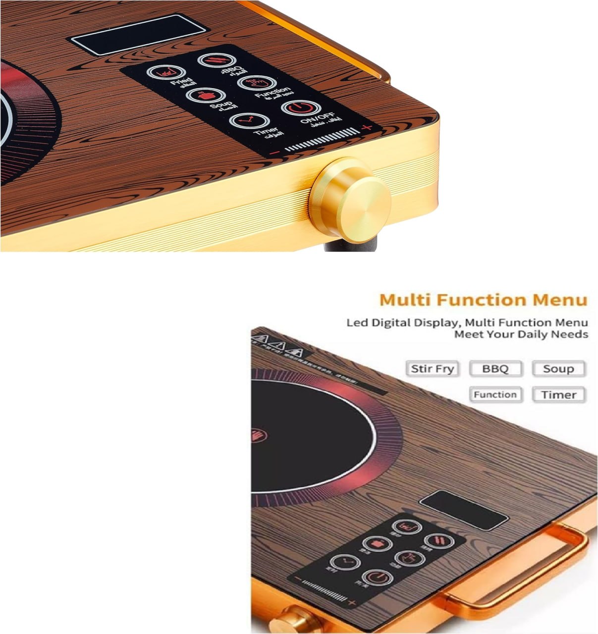 Sokany Single Plate Energy Saving Induction Infrared Radiant Cooker