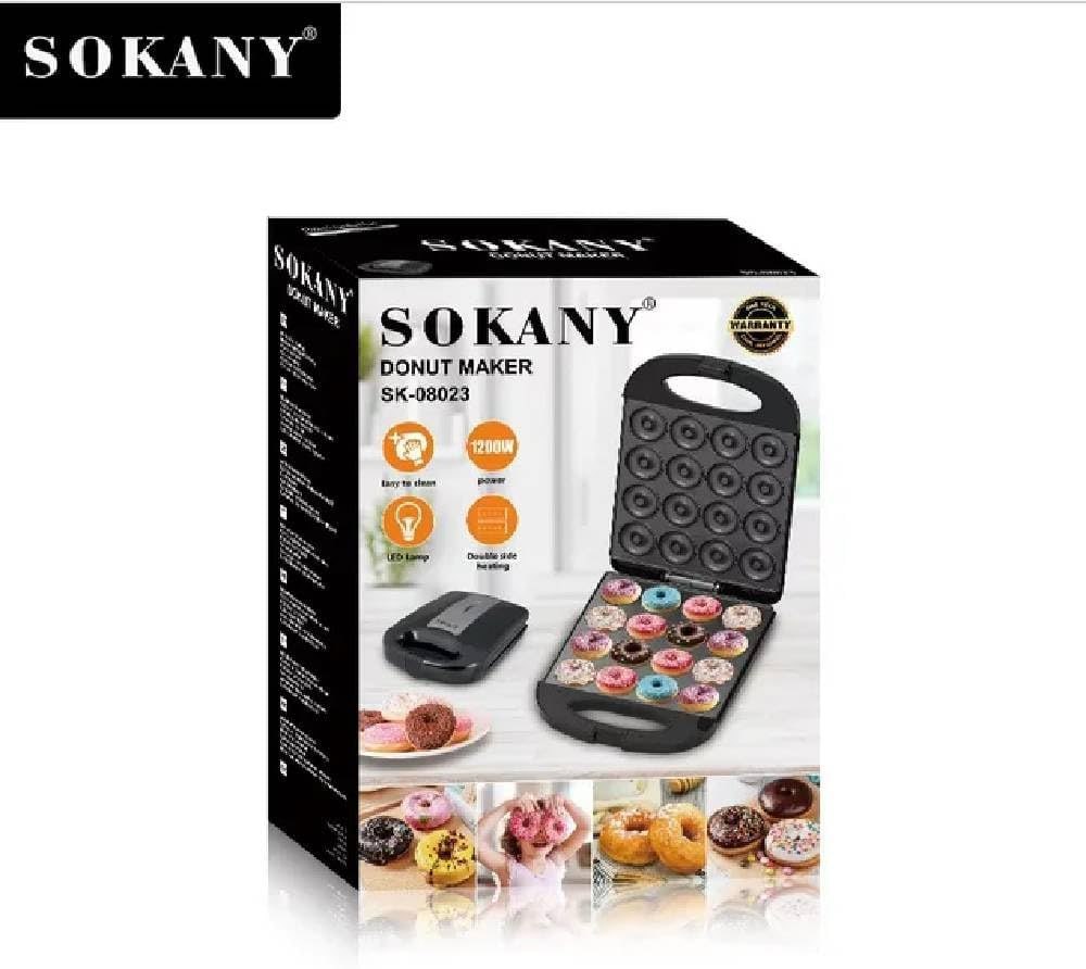 Sokany 12 Slots Doughnut/ Donut Maker