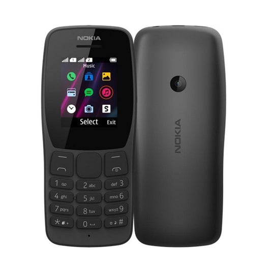 Nokia 105 Classic Africa Edition – 1.77″ Solid Modern Design Dual Sim FM Radio powered by 800 mAh Removable Battery