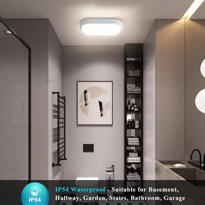 Oval Outdoor Moisture Proof Bulkhead LED Lamps Lights