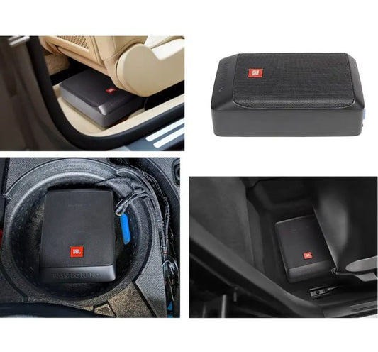 JBL BassPro Nano Ultra-Compact Subwoofer Active Car Underseat 6"x8" - 200 Watt