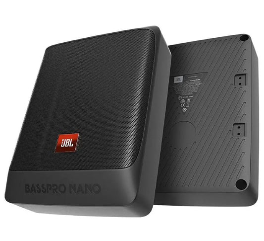 JBL BassPro Nano Ultra-Compact Subwoofer Active Car Underseat 6"x8" - 200 Watt