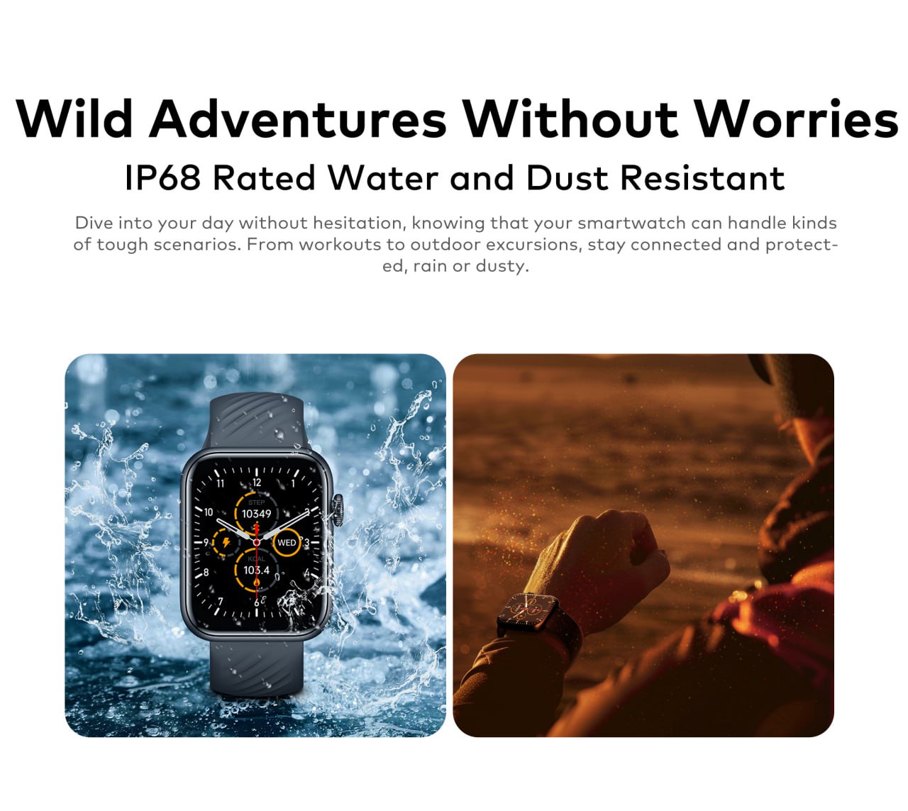 Itel Waterproof Smartwatch ISW-O11 sones Bluetooth Native Storm Smart Watch