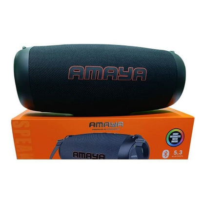 Amaya ASP-J4 Boom Box 80W Bluetooth Speaker with Shoulder strip for Outdoor and Party Fun