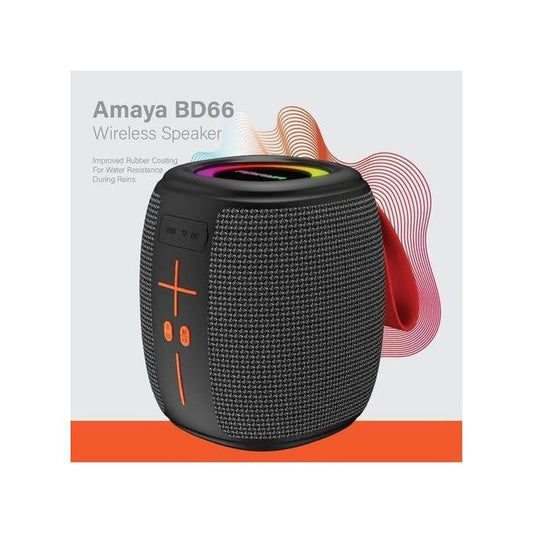 Amaya BD66 Powerful Bass Portable Wireless Bluetooth Speaker