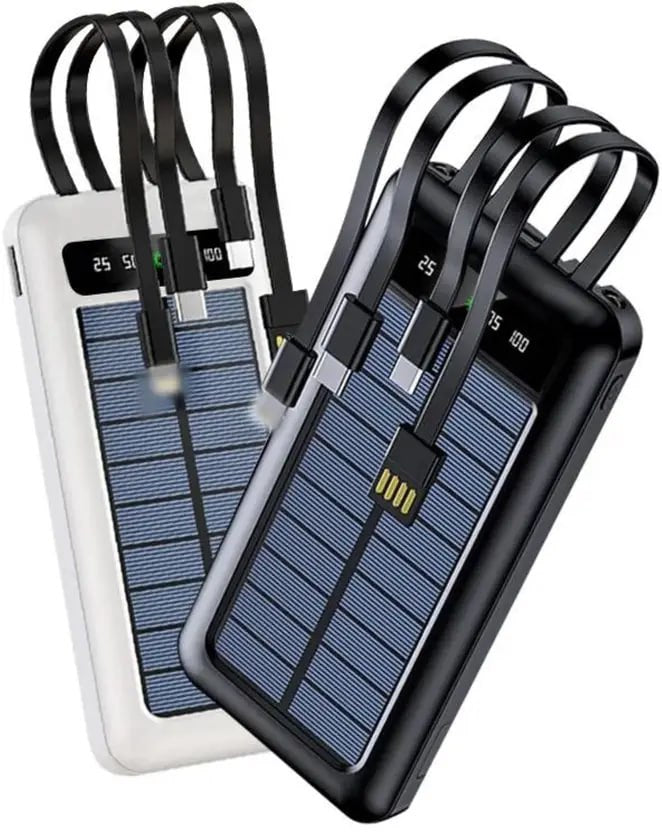 Excellent Solar Powered 4-In-1 12000MAH PowerBank
