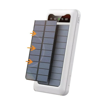 Excellent Solar Powered 4-In-1 12000MAH PowerBank
