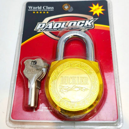 Mindy Lock Indoor & Outdoor Zinc Alloy 70mm Padlock With Keys