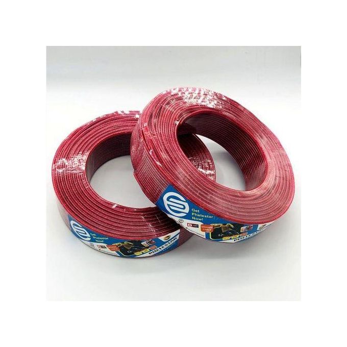 PH400 Phelistar Transparent Speaker Wire Speaker Cable 60Mtrs Roll