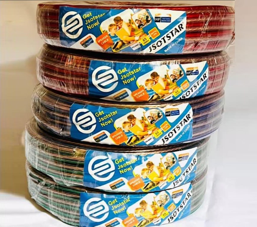 Heavy Gauge Phelistar Transparent Speaker Wire Speaker Cable 60Mtrs Roll-PH800