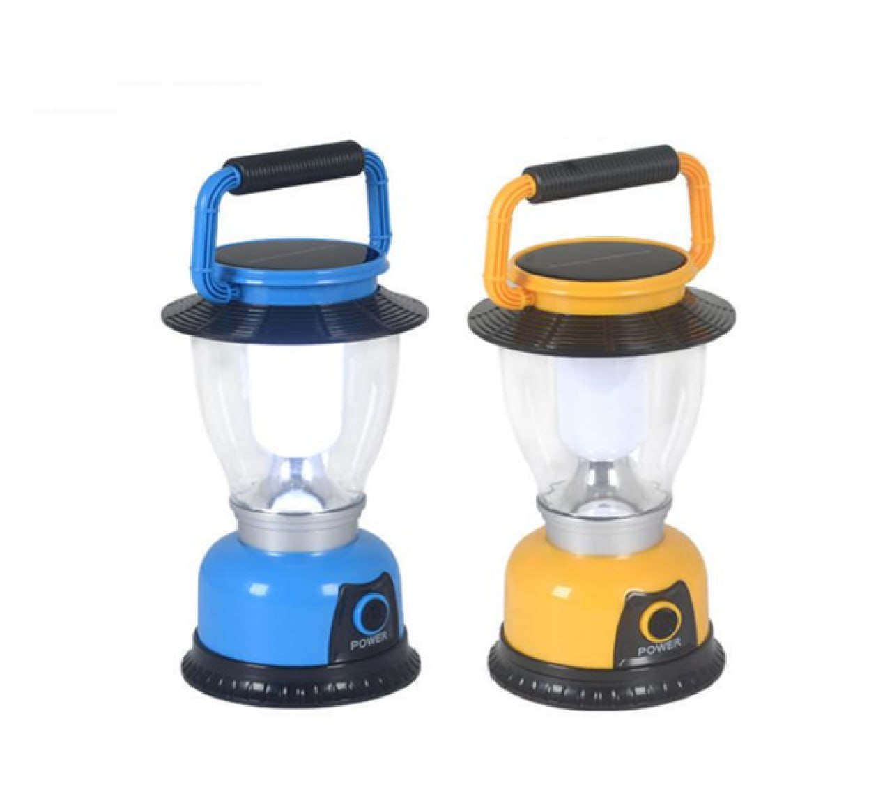 Solar Rechargeable Camping Lamp Lantern With LED