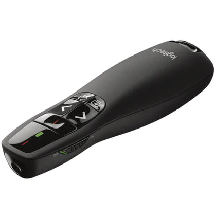 Logitech R400 Laser Presentation Remote For Basic Slide Navigation Pointer