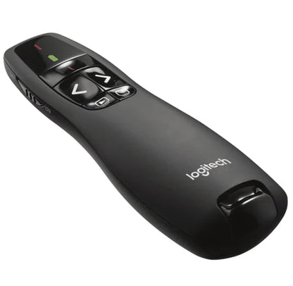 Logitech R400 Laser Presentation Remote For Basic Slide Navigation Pointer