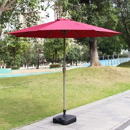 Folding Outdoor Umbrella with Iron Pipe 2.7 Mtrs Diameter, 2.3 Mtrs Height