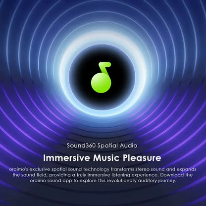 oraimo SpaceBuds Z ANC True Wireless Earbuds with Spatial Audio