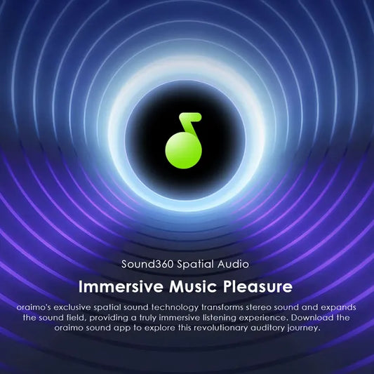 oraimo SpaceBuds Z ANC True Wireless Earbuds with Spatial Audio