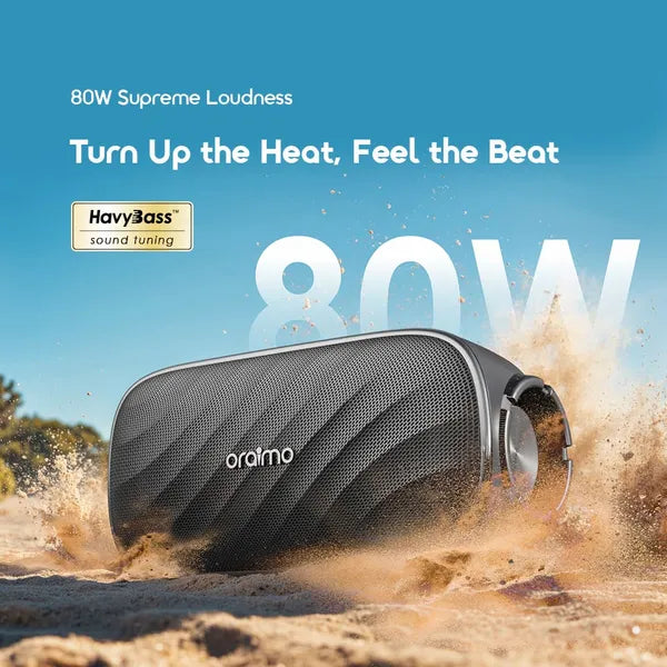 oraimo SpaceBox Pro 80W Karaoke - Support Wireless Speaker